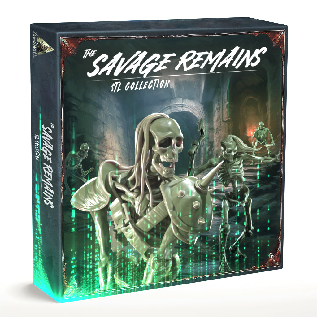 The Savage Remains - STL Miniatures Collection