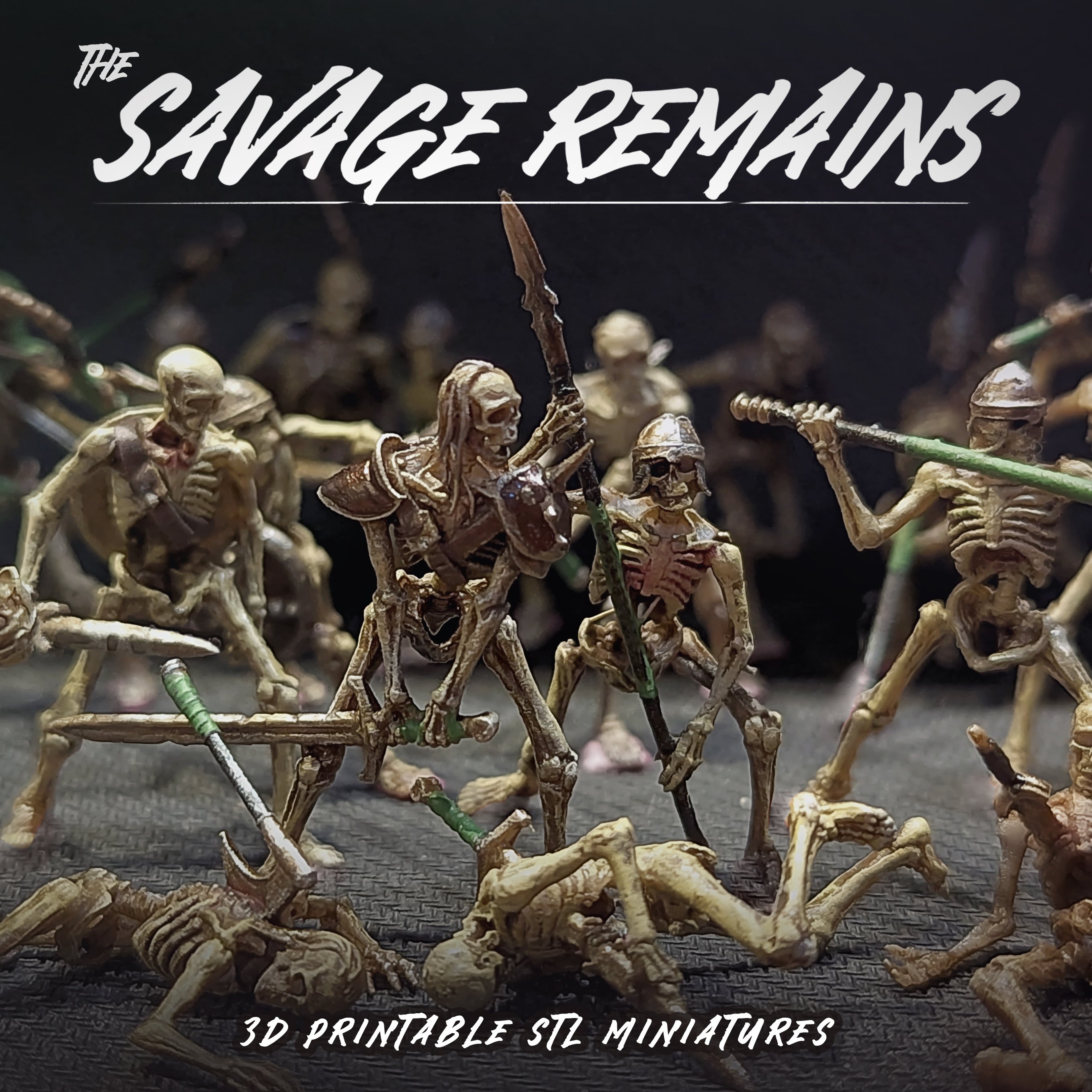 The Savage Remains - STL Miniatures Collection