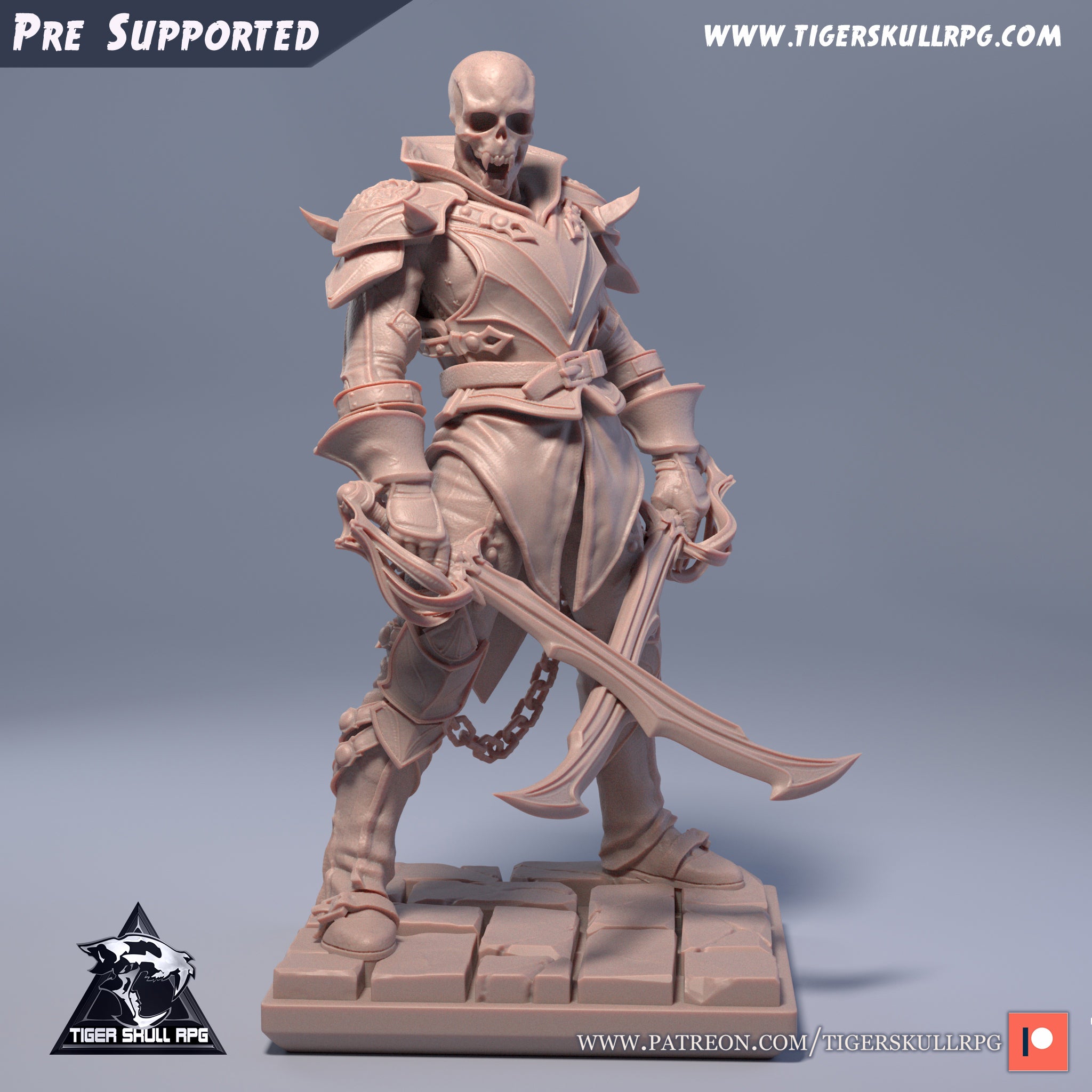 Vampire Skeleton STL, Legion of the Night