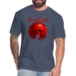 Load image into Gallery viewer, Death and Sorcery Tee - heather navy
