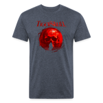 Load image into Gallery viewer, Death and Sorcery Tee - heather navy
