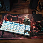 Load image into Gallery viewer, Lotus, Last of the Knights of Polaris Deskmat
