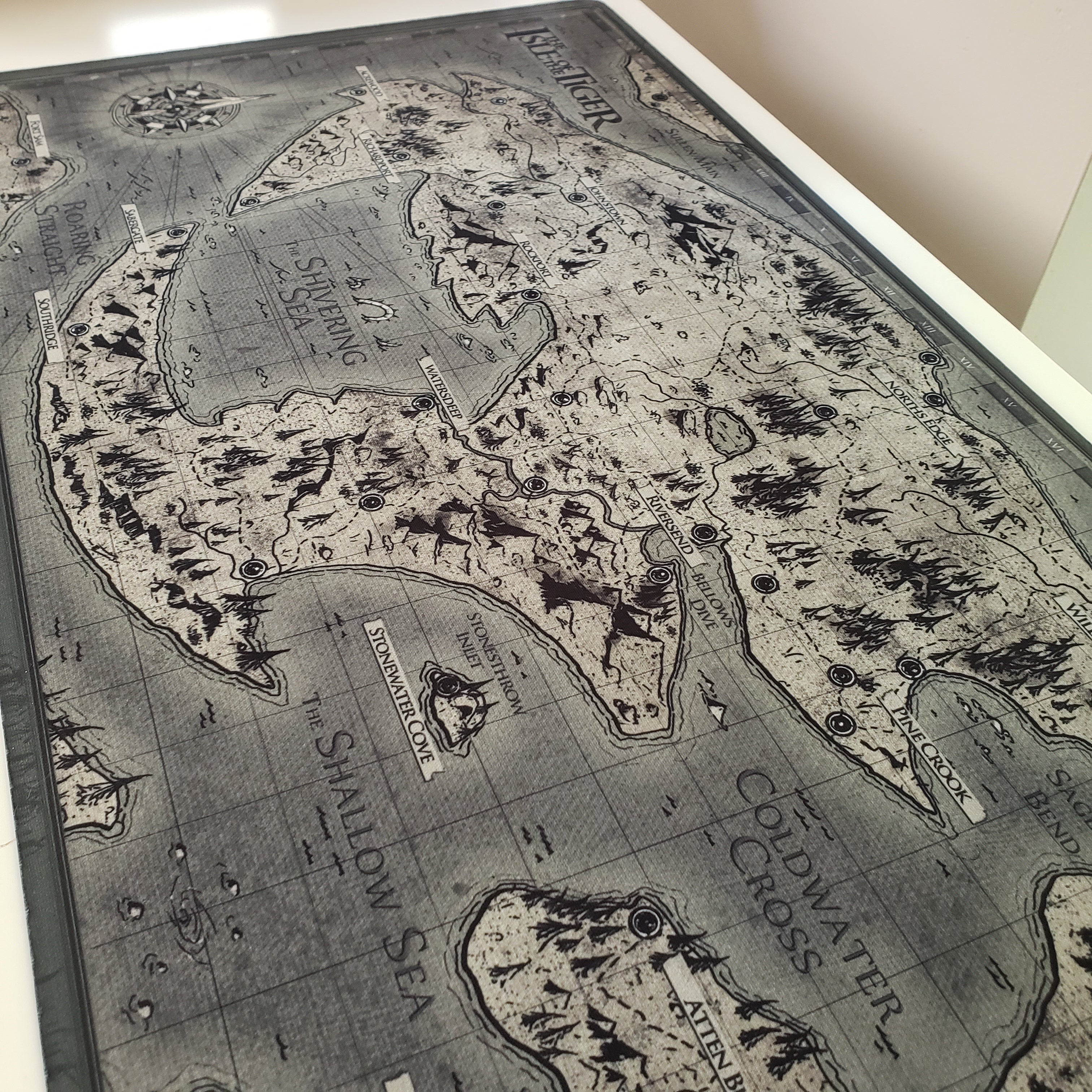 Isle of the Tiger Playmat 24"x14"