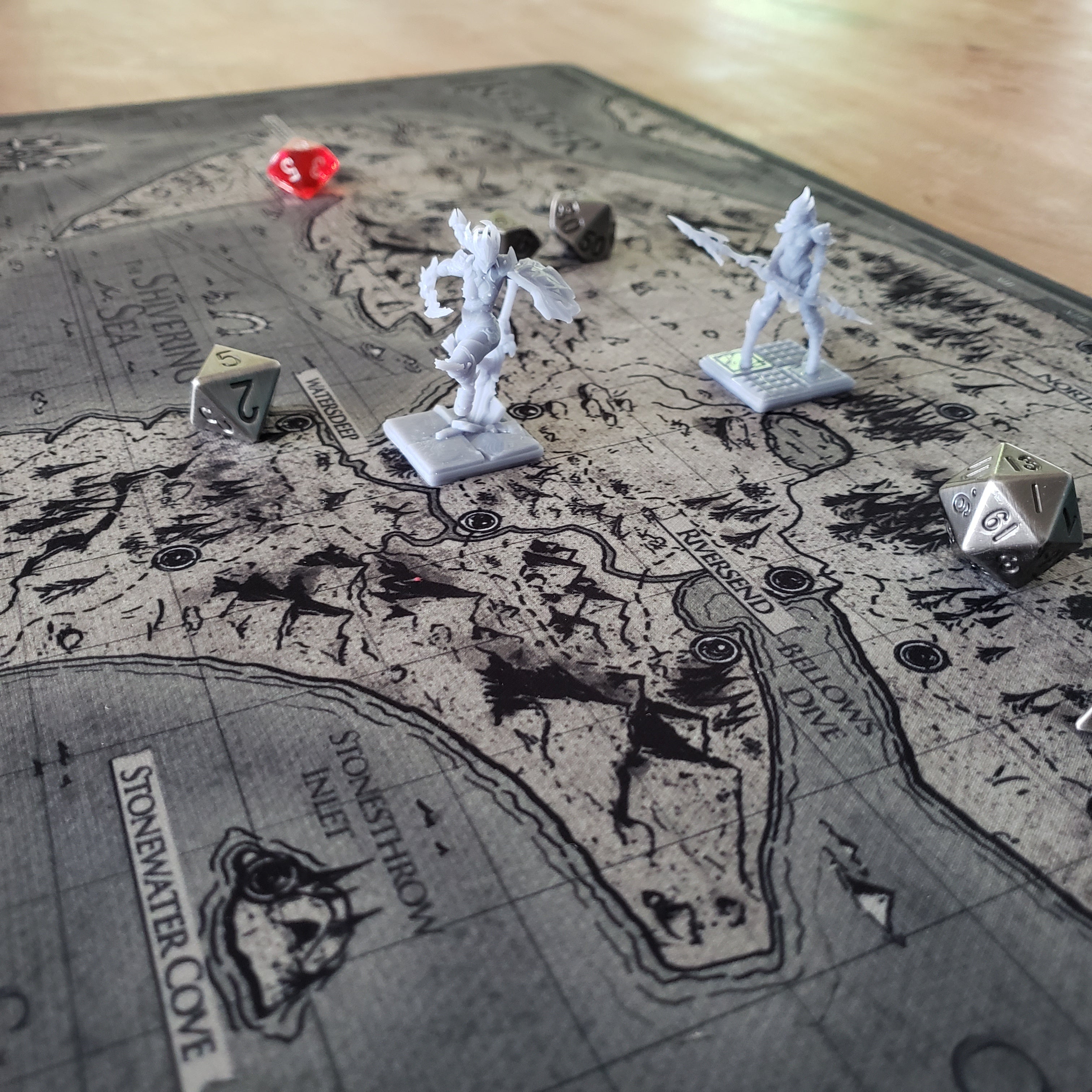 Isle of the Tiger Playmat 24"x14"