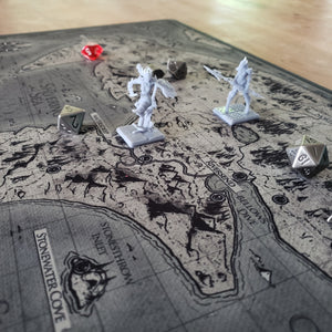 Isle of the Tiger Playmat 24"x14"