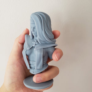 Silent Sister Mary Bust STL