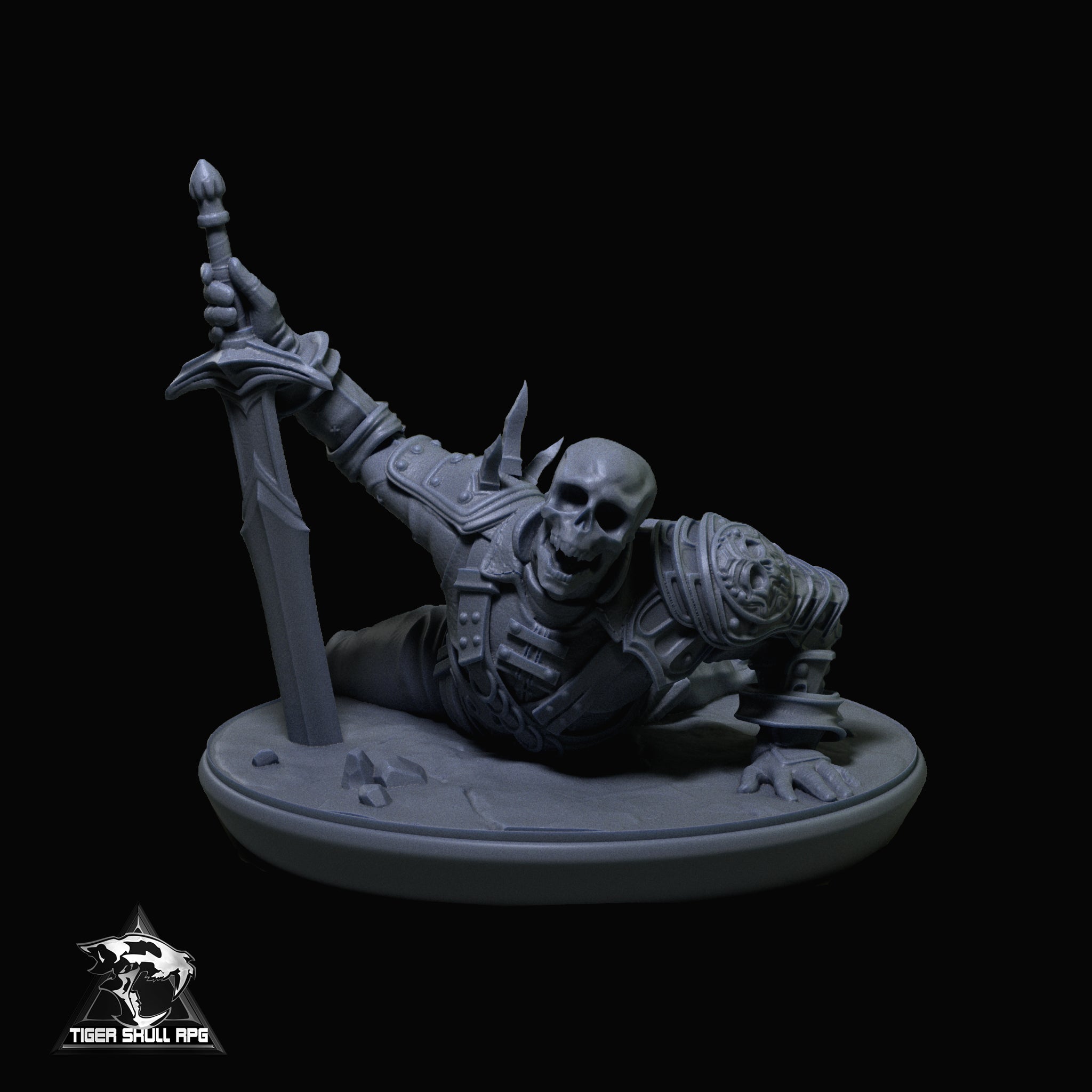 Kronus Level10 Leaping - Tiger Skull RPG - Miniatures by