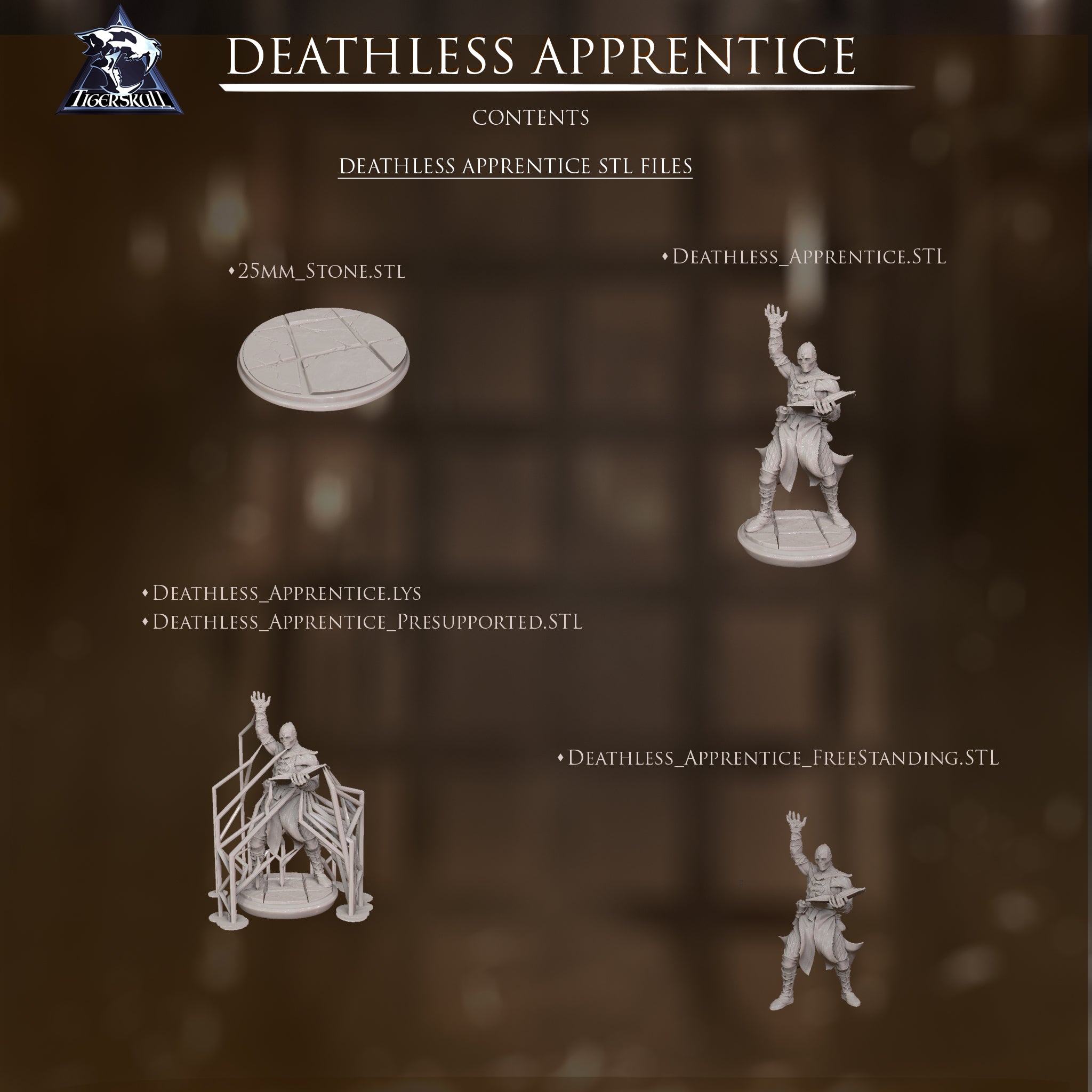 Deathless Apprentice STL