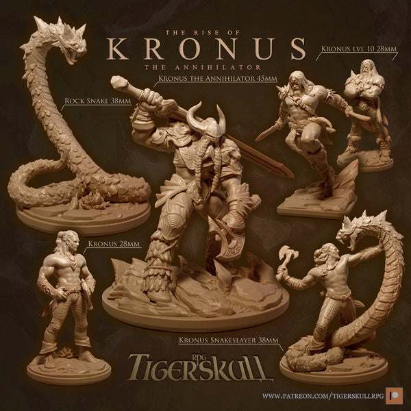 The Rise of Kronus the Annihilator – Tiger Skull RPG