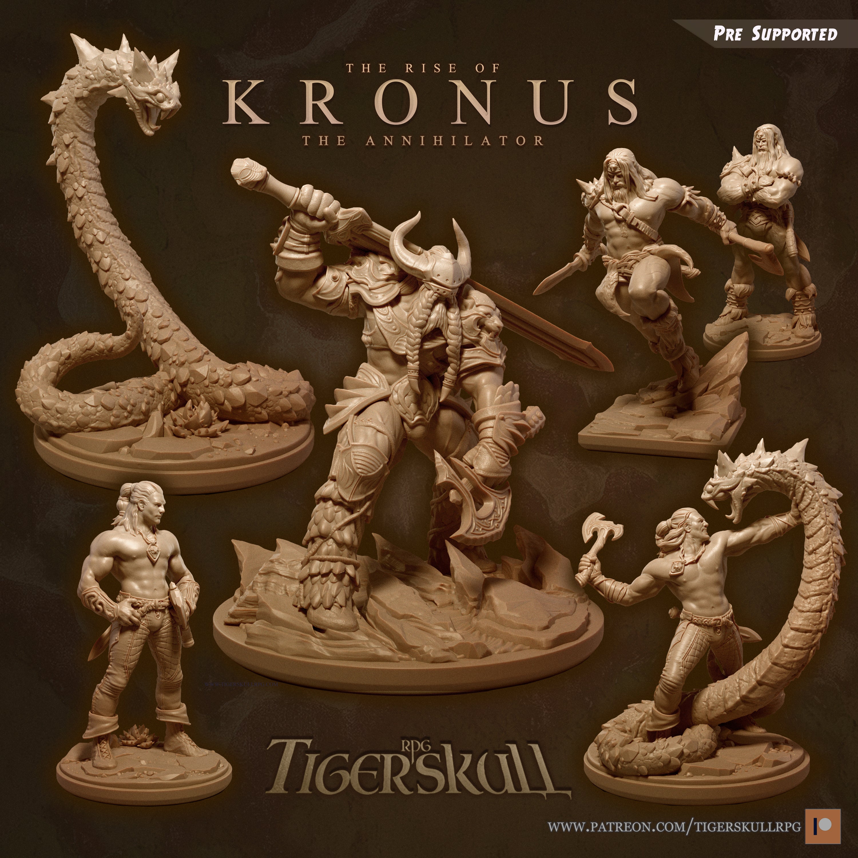 The Rise of Kronus the Annihilator STL Bundle