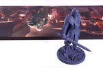 Load image into Gallery viewer, Lotus, Last of the Knights of Polaris Deskmat
