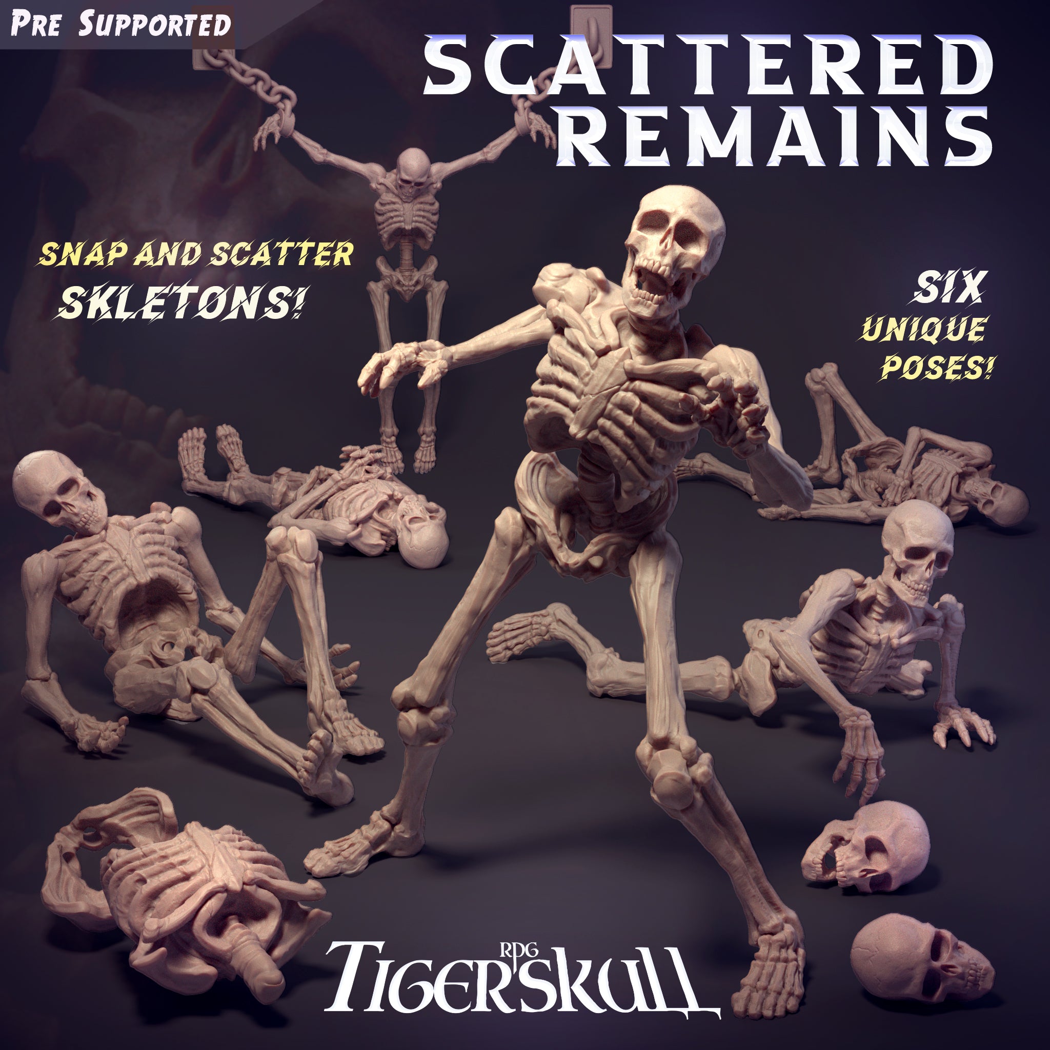 The Scattered Remains STL collection
