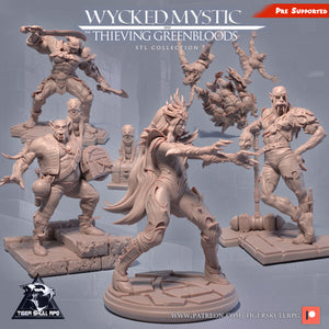 Wycked Mystic and the Thieving Greenbloods - STL Bundle