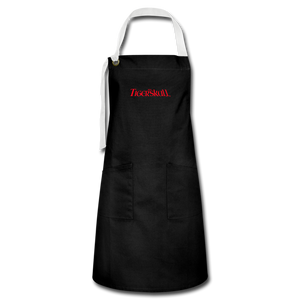 Resin Blocker Apron - black/white